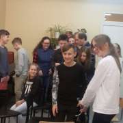 Ученики 6 классов Международной лингвистической школы участвуют в Петербургском читательском форуме 