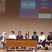 Ученики Международной лингвистической школы приняли участие в XX Международном форуме в Японии