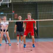 В Международной лингвистической школе состоялся необычный волейбольный турнир