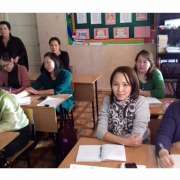 Директора школ Якутска высоко оценили обучающие семинары, которые провела для них учитель математики МЛШ Ирина Никитенко