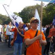 Ученики МЛШ вместе с жителями Владивостока чествовали царя тайги