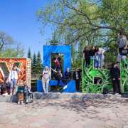 Ученики 7м1 и7м3 классов Международной лингвистической школы провели День здоровья в парке «Штыковские пруды»  