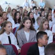 С Днем знаний, с началом нового учебного года! Поздравление директора Международной лингвтистической школы Ольги Станиславовны Шевченко 