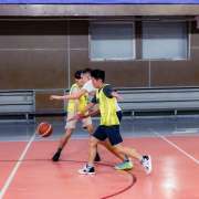 Школьная спартакиада в МЛШ открылась соревнованиями по баскетболу среди 9 классов 