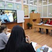 В содружестве с благотворительным фондом «Новый учитель» в МЛШ состоялся круглый стол "Одинаково разные: работа поликультурной школы"