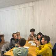 Команды учеников МЛШ 5,7,8 классов готовятся к поездке на Европейский математический турнир, который состоится в феврале 
