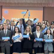 «3rd ILS Model UN Conference 2025»: школьники учатся деловому общению, этикету деловых международных мероприятий и работе в пуле журналистов  