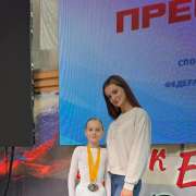 Ученицы 2м1 класса МЛШ Алена Марченко, Аврора Божедарова и София Иогансен завоевали медали на турнире по спортивным танцам &laquo;Престиж 2025&raquo; 