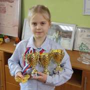 Ученица 1м1 класса МЛШ Стефания Иогансен завоевала первые места на соревнованиях по танцевальному спорту &laquo;Зимний кубок 2025&raquo; в категории N3