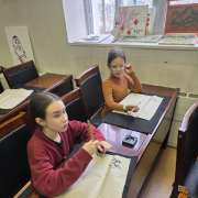 Ученики МЛШ, изучающие китайский язык, стали участниками конкурса &laquo;Каллиграфия кисточкой&raquo; в Институте Конфуция ДВФУ  