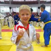 Ученик 1м1 класса МЛШ Ярослав Логвин занял 3 место на Международном чемпионате  по дзюдо на Филиппинах  