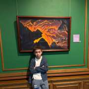 Ученики 4м2 класса МЛШ побывали на экскурсии в Приморской картинной галерее на выставке &laquo;Николай Рерих&raquo;