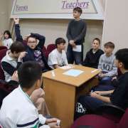 &laquo;Quiz Please&raquo;, викторина &laquo;Jungle Genius&raquo;, командная игра &laquo;Earth Explorers&raquo;, Interactive Book Review, финал конкурса &laquo;Book Review Contest&raquo; - Неделя наук в МЛШ вместила   события, посвященные английскому языку