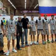 Ученик 6м3 класса МЛШ Марк Курбанов в составе команды занял 3 место на Первенстве города Артёма по баскетболу