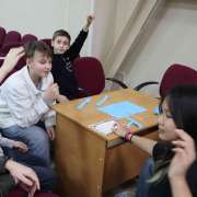&laquo;Quiz Please&raquo;, викторина &laquo;Jungle Genius&raquo;, командная игра &laquo;Earth Explorers&raquo;, Interactive Book Review, финал конкурса &laquo;Book Review Contest&raquo; - Неделя наук в МЛШ вместила   события, посвященные английскому языку