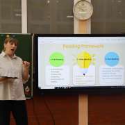 Городской семинар для учителей английского языка &laquo;Semantic text processing techniques in different age groups&raquo; провели педагоги МЛШ 