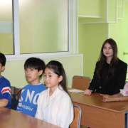 Иностранные ученики МЛШ стали участниками Международной молодежной конференции &laquo;Человек и биосфера&raquo;