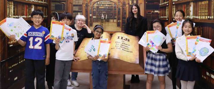 Иностранные ученики МЛШ стали участниками Международной молодежной конференции &laquo;Человек и биосфера&raquo;