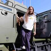 Ученики Лингвистической гимназии стали участниками героико-патриотического фестиваля &laquo;На страже мира и порядка&raquo;