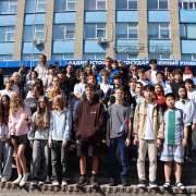 Ученики Лингвистической гимназии стали участниками героико-патриотического фестиваля &laquo;На страже мира и порядка&raquo;