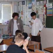 День самоуправления в Лингвистической гимназии: учителя сели за парты 